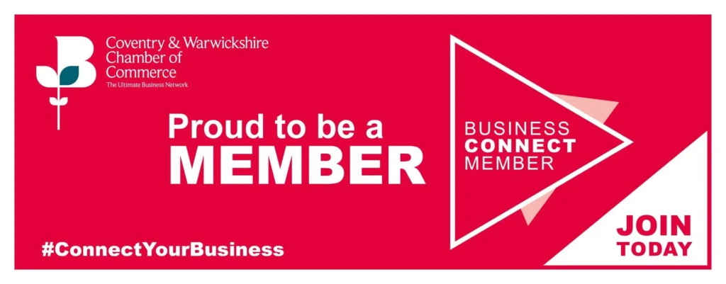 Coventry and Warwickshire Chamber of Commerce - Proud to be a Business Connect Member